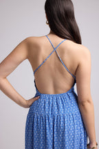 Long Dress - Elisa - Blue