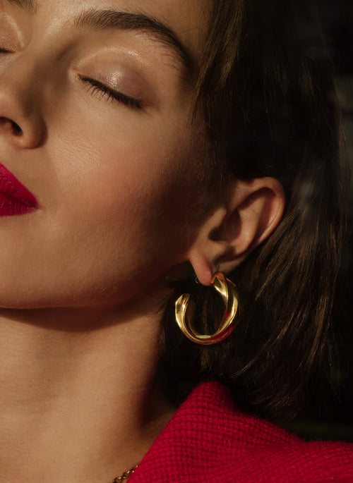 Élisabeth hoop earrings