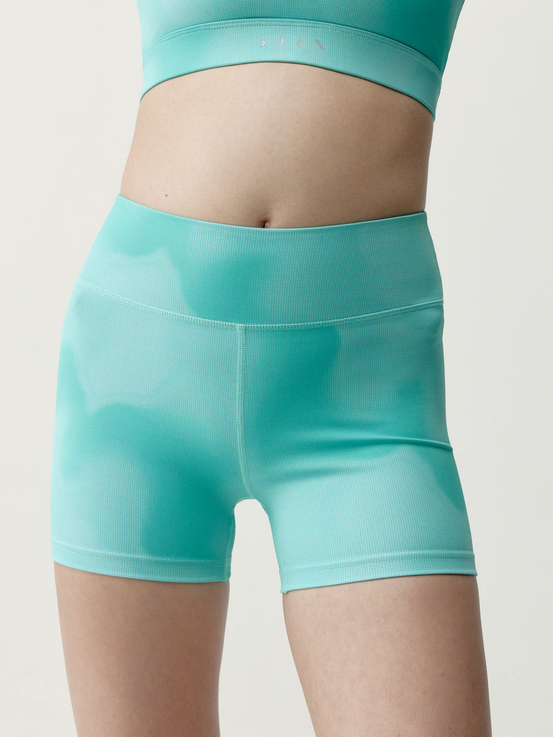 Short Elizabeth - Miami Green/Darling Blue - Femme
