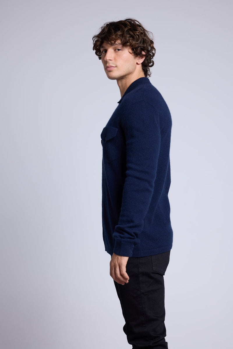 Eli Shirt - Navy Blue - Men
