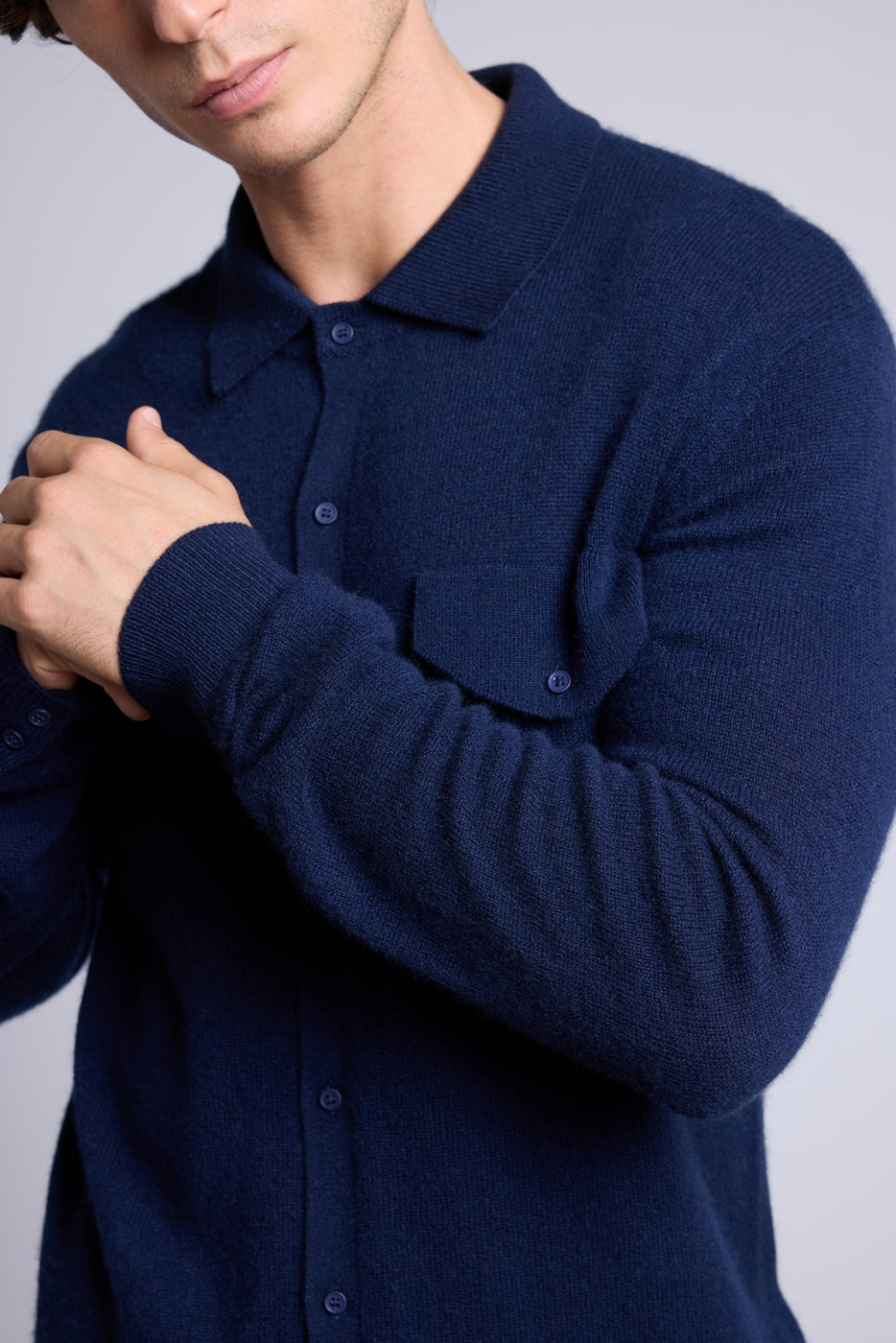 Eli Shirt - Navy Blue - Men