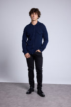 Eli Shirt - Navy Blue - Men