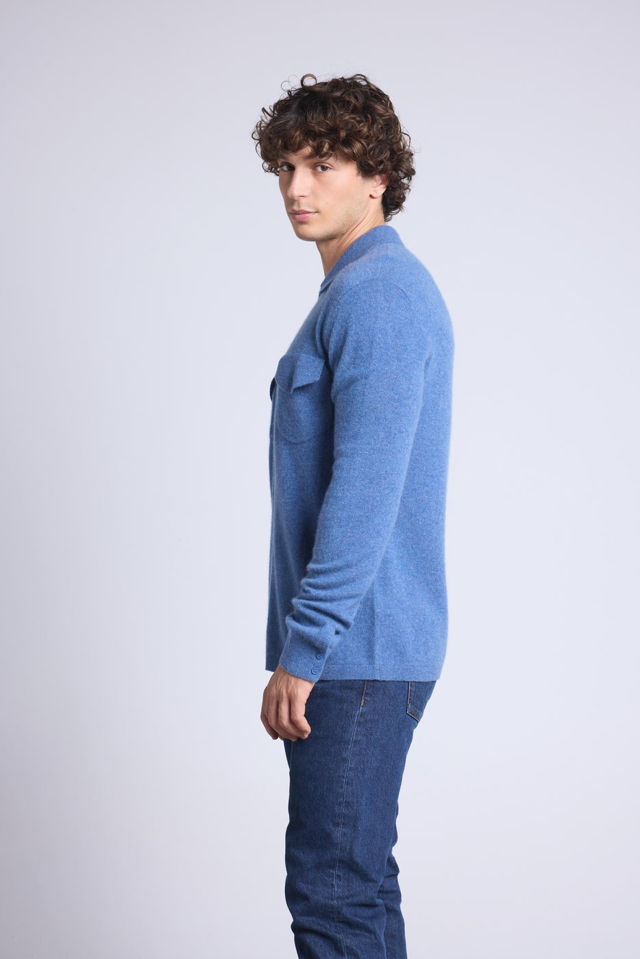 Chemise Eli - Bleu Jean - Homme