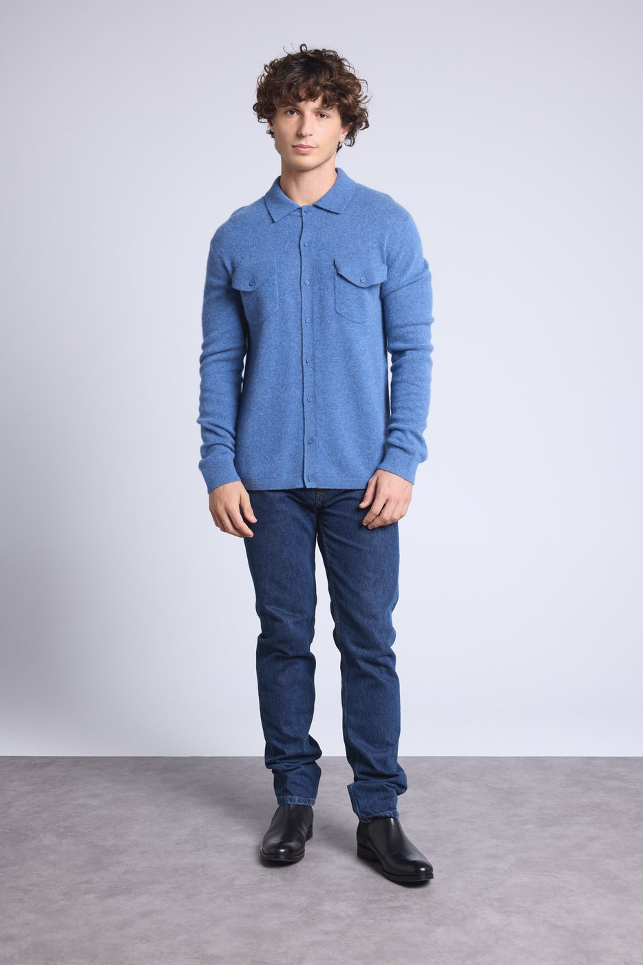 Chemise Eli - Bleu Jean - Homme