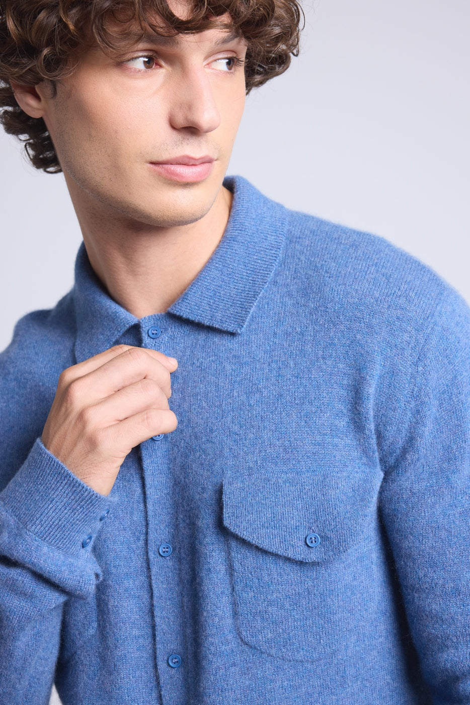 Chemise Eli - Bleu Jean - Homme
