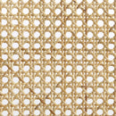 Lot De 2 Chaises - Ella - Cannage & Velours Côtelé - Taupe Clair Pieds Métal Chromé