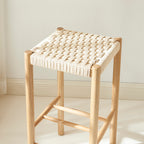 Ellio - Taburetes - Roble Macizo y Cuerda