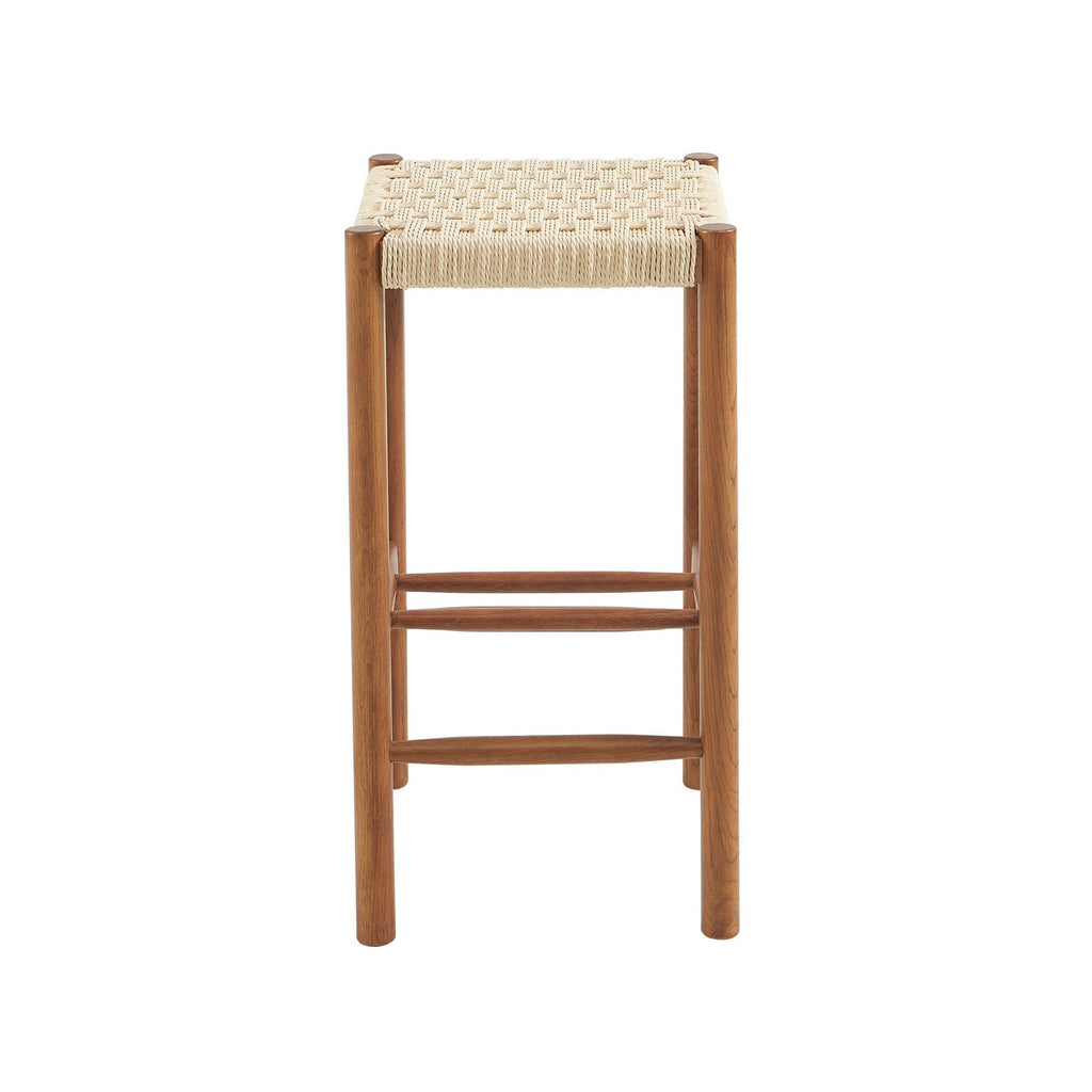 Ellio - Stools - Walnut and Rope