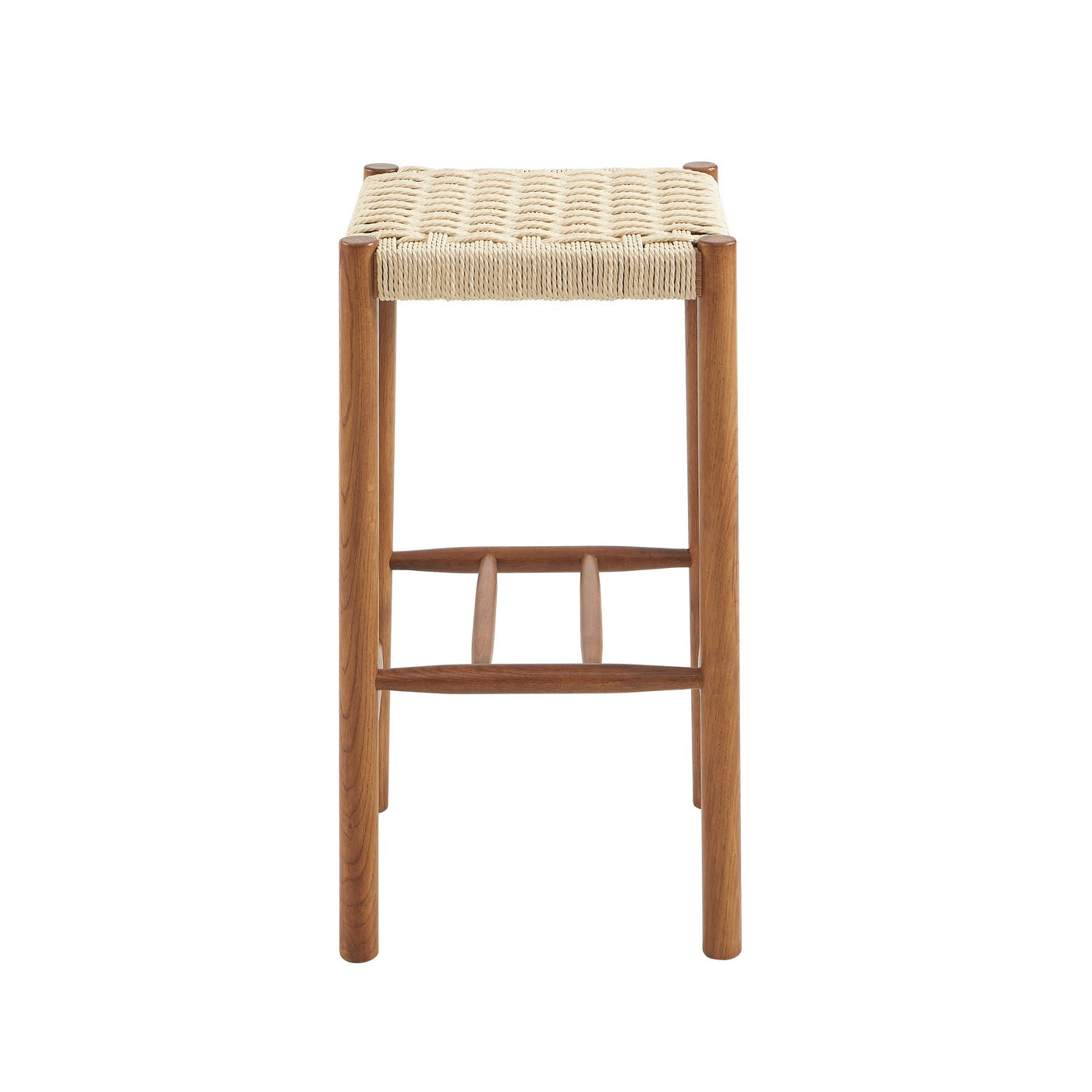 Ellio - Stools - Walnut and Rope