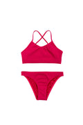 Maillot de bain fille 2 pièces - Ellis - Fuschia