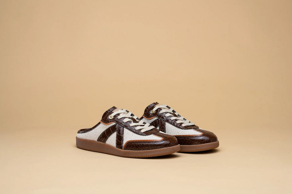 Sneakers Elite Classic - Mule Croc Brown