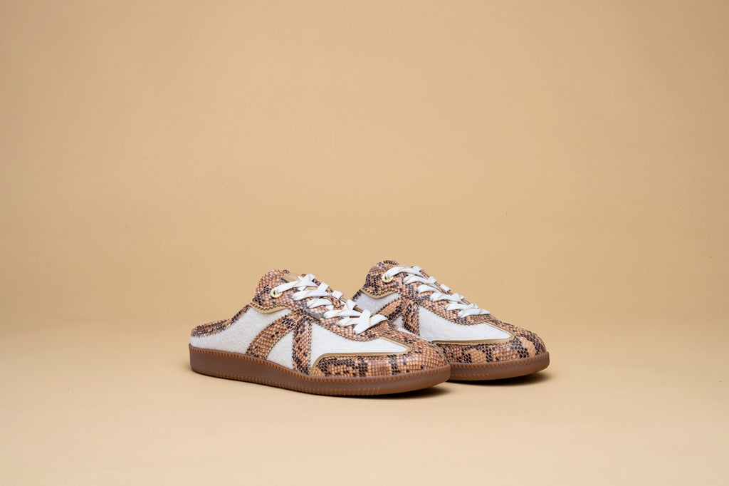 Sneakers Elite Classic - Mule  Croc Brown/Tan