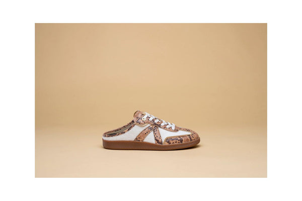 Elite Classic Sneakers - Mule Croc Brown/Tan