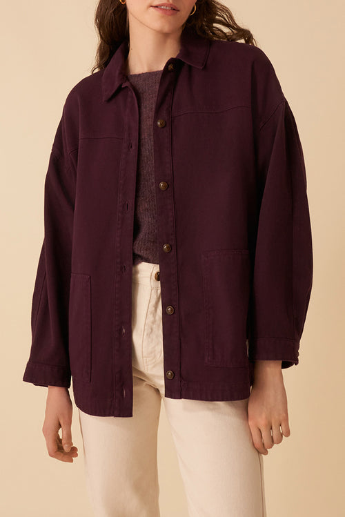 Elmita Jacket - Blueberry