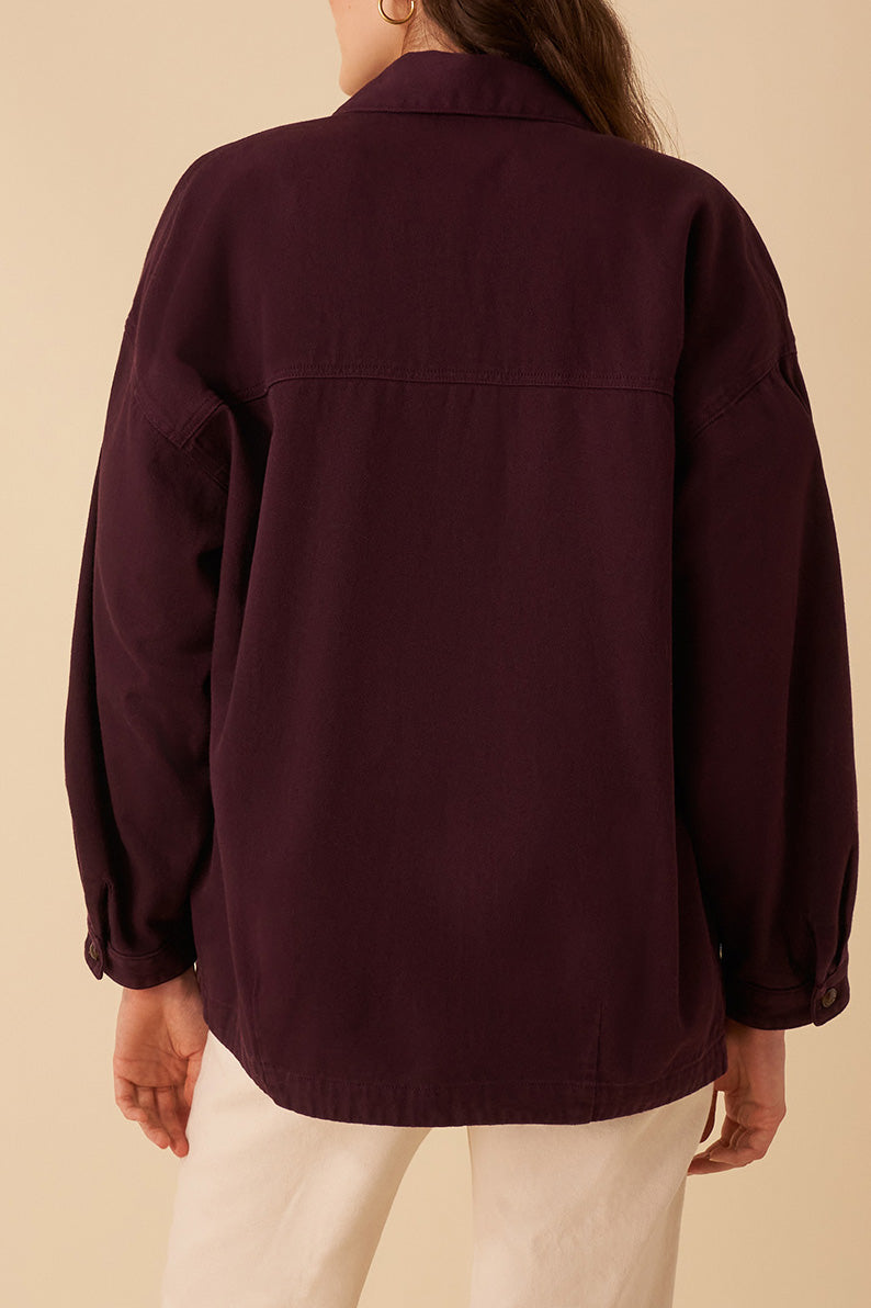 Elmita Jacket - Blueberry
