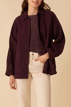 Elmita Jacket - Blueberry