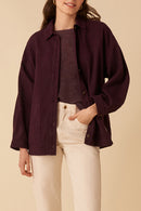 Elmita Jacket - Blueberry