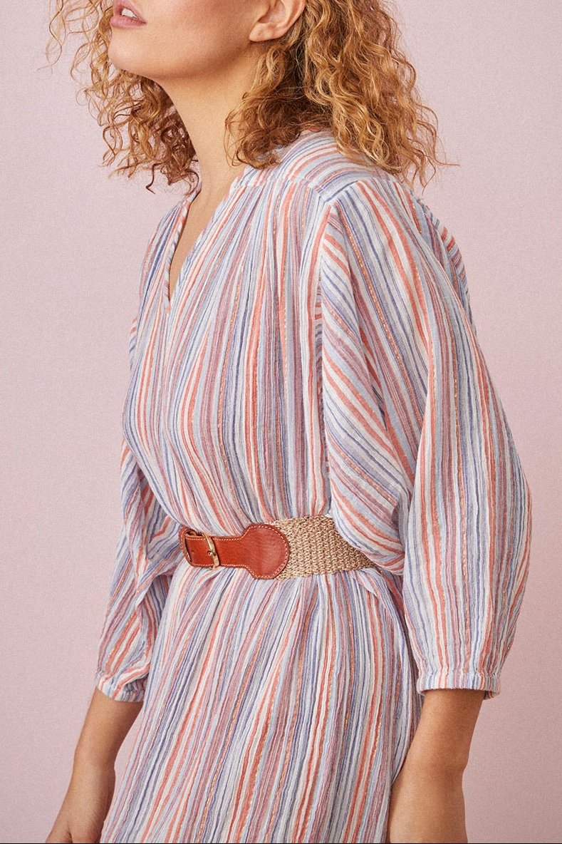 Elodina Dress - Ray Pomelo