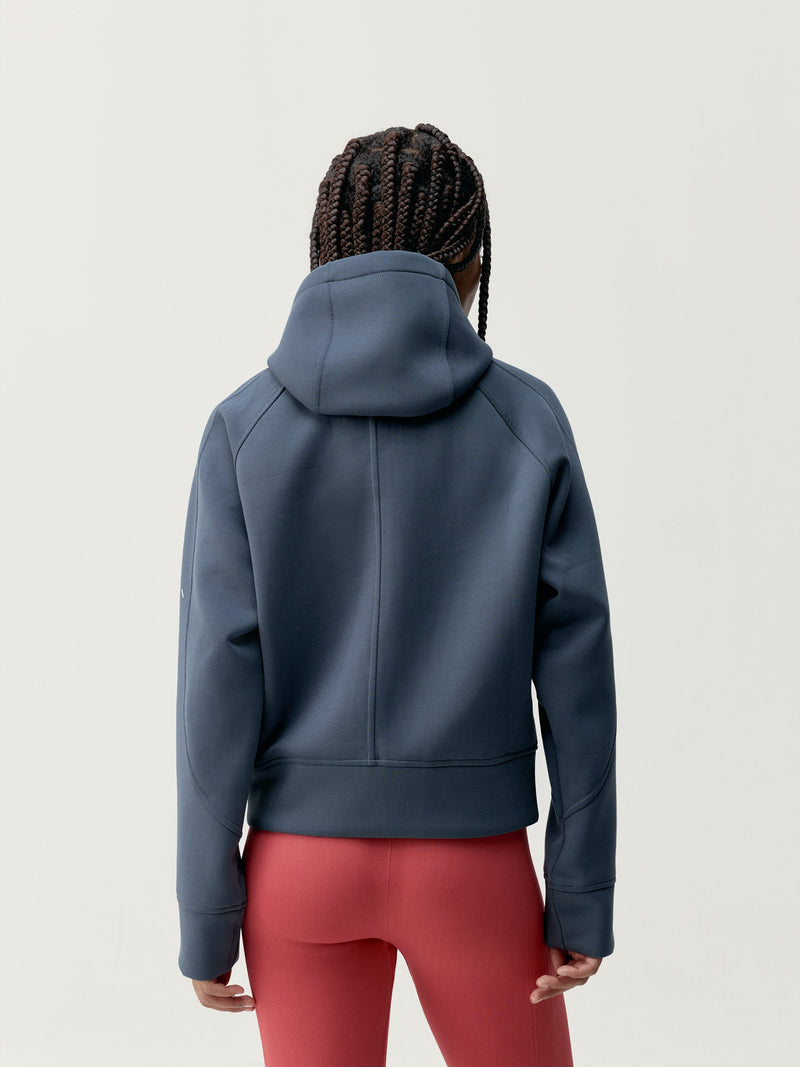 Sudadera Elsa Azul Gris - Mujer