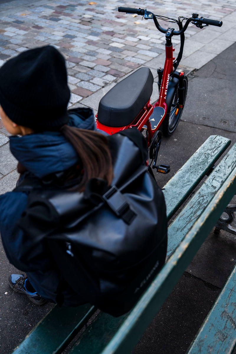 Vélo Électrique Yuvy 2 – Biplace Cargo Compact Avec Plateforme Avant/Arrière Offerte