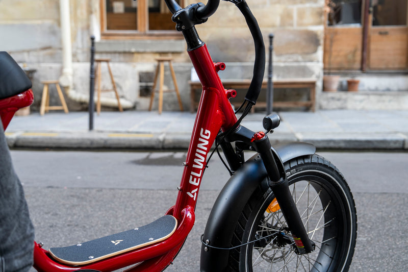 Vélo Électrique Yuvy 2 – Biplace Cargo Compact Avec Plateforme Avant/Arrière Offerte