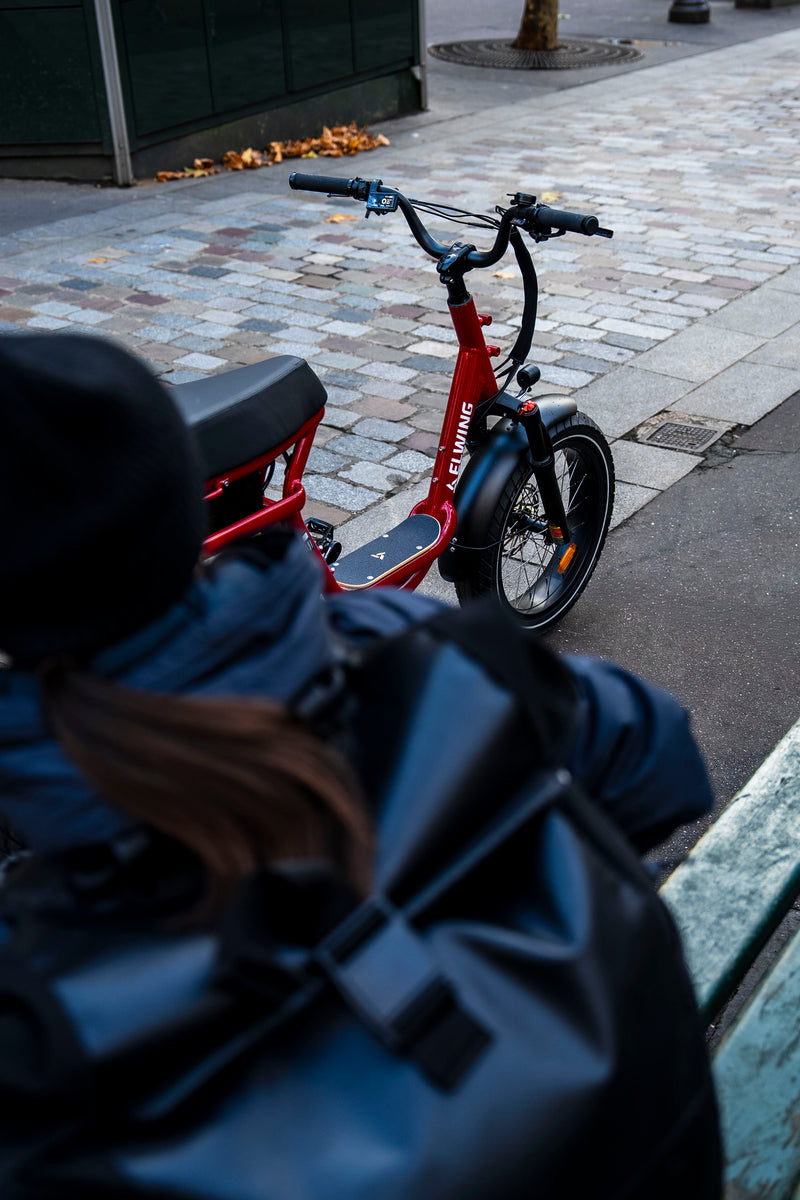 Vélo Électrique Yuvy 2 – Biplace Cargo Compact Avec Plateforme Avant/Arrière Offerte