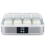 Yoghurt Maker 12 Pots - Stainless Steel