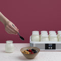 Yoghurt Maker 12 Pots - Stainless Steel