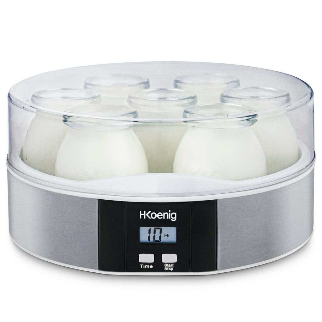 7-Jar Yogurt Maker - Stainless Steel