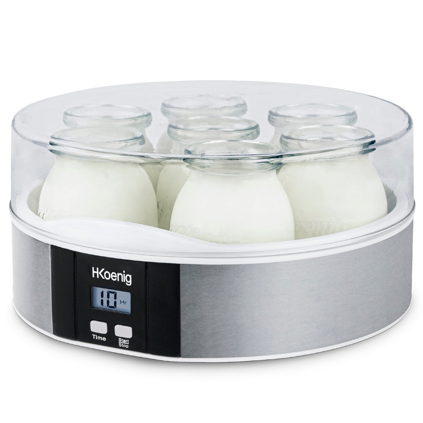 7-Jar Yogurt Maker - Stainless Steel