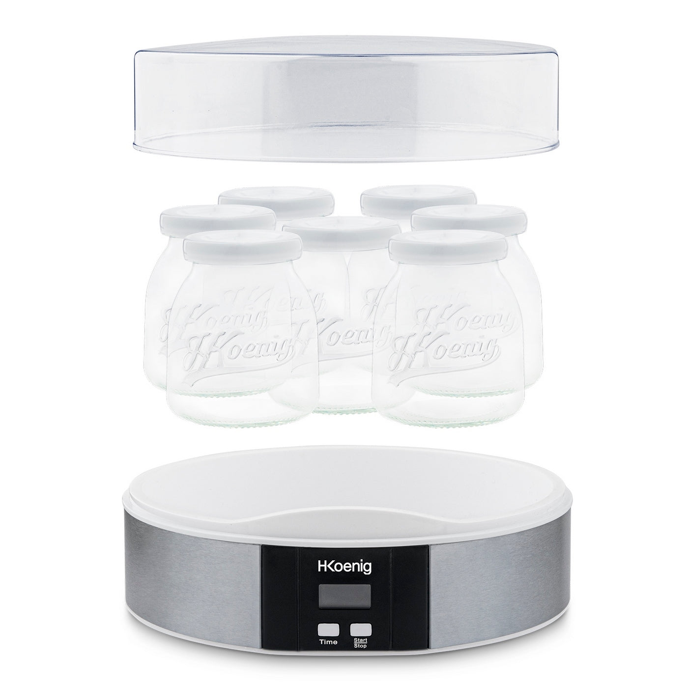 7-Jar Yogurt Maker - Stainless Steel