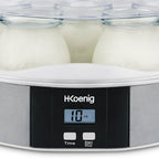 7-Jar Yogurt Maker - Stainless Steel