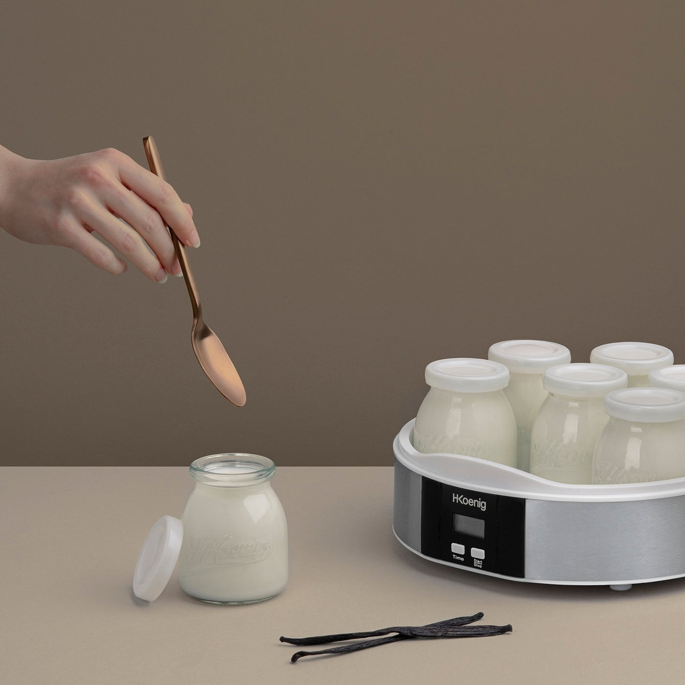 7-Jar Yogurt Maker - Stainless Steel