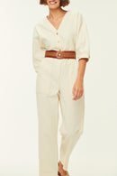 Combi/Salopette Emanuel - Creme