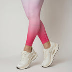 Legging De Sport Femme Ember – Taille Haute – Dégradé Rose