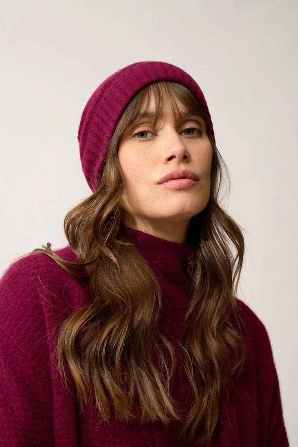 Gorro 4 Hilos - Ember - Burdeos