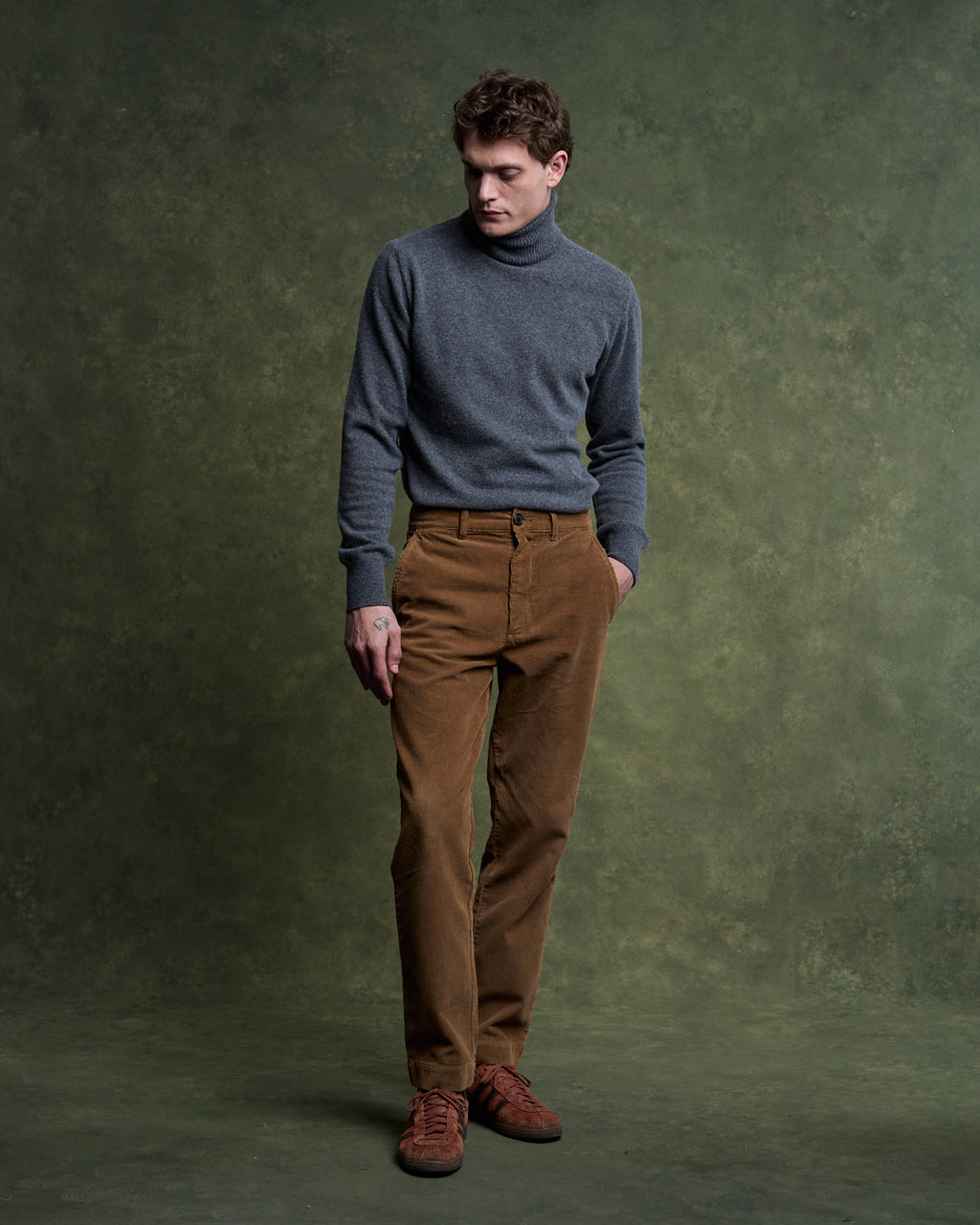 Emerson Corduroy Chino - Camel