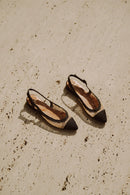 Anaki - Emilia ballerinas - Raffia - Black