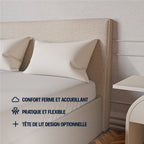 Lit Coffre Célia - Beige
