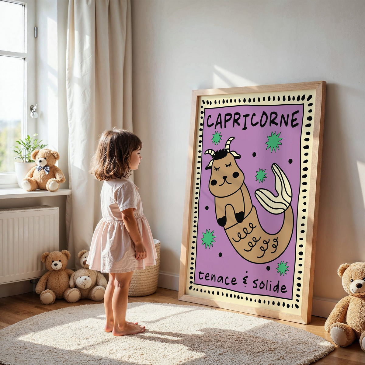 Kids - Affiche Kids Capricorne - Multi