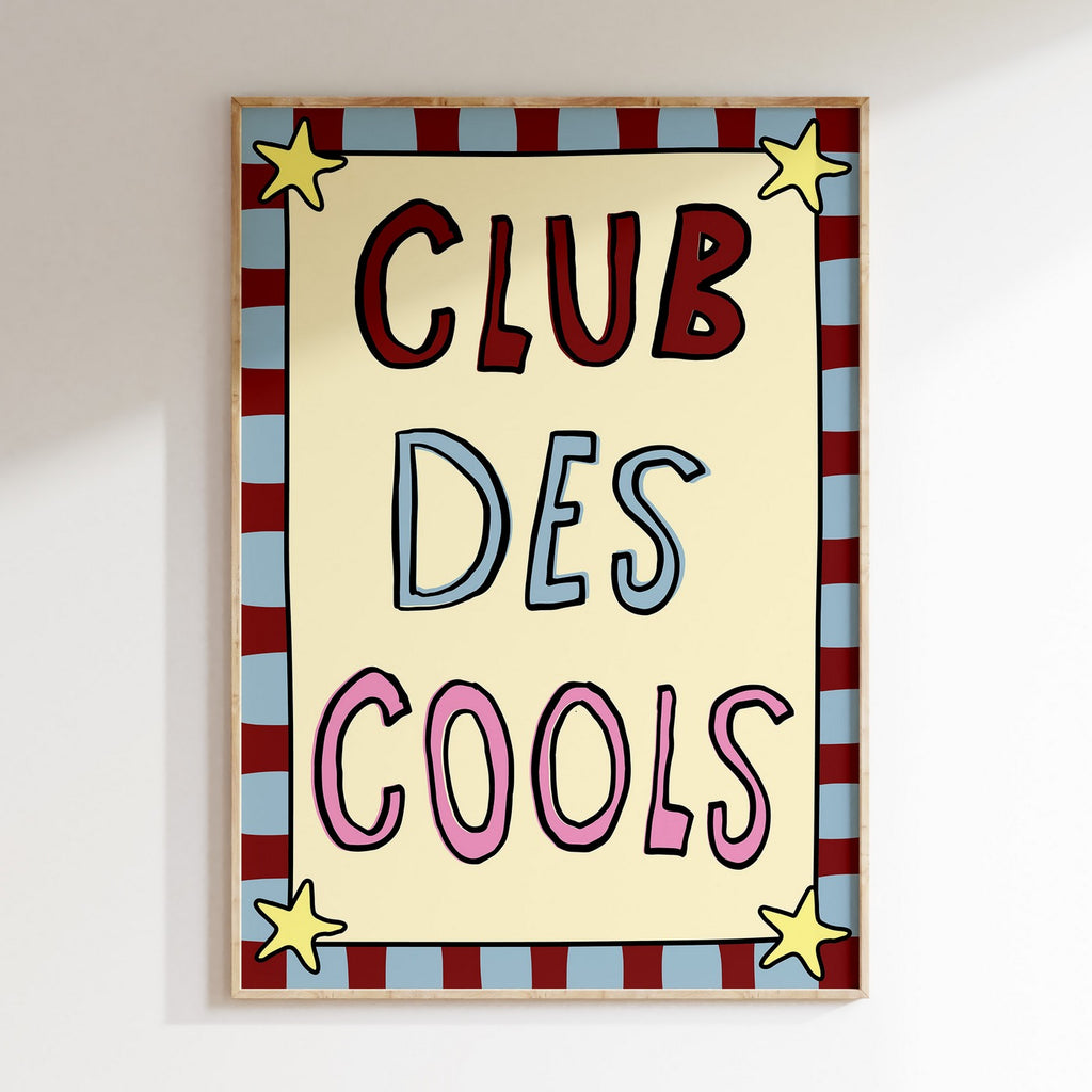 Kids - Affiche Club Des Cools - Multi
