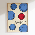 Bonjour - Multicolore