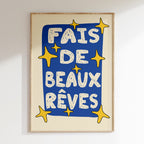 Kids - Affiche Fais De Beaux Reves - Multi