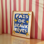 Kids - Affiche Fais De Beaux Reves - Multi