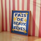 Kids - Affiche Fais De Beaux Reves - Multi