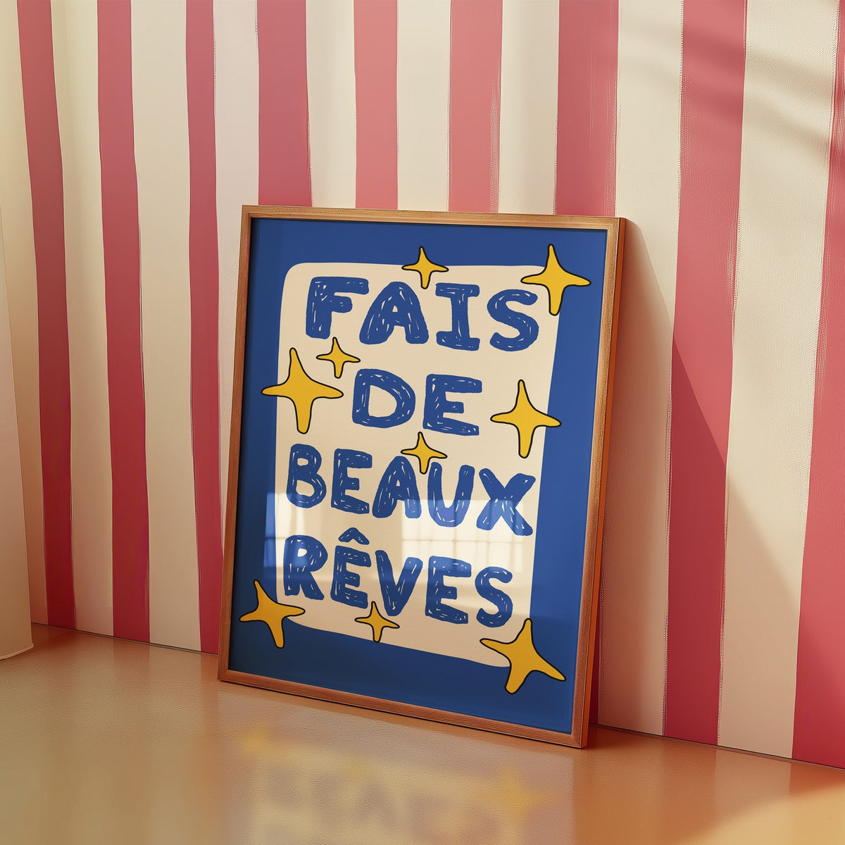 Kids - Affiche Fais De Beaux Reves - Multi