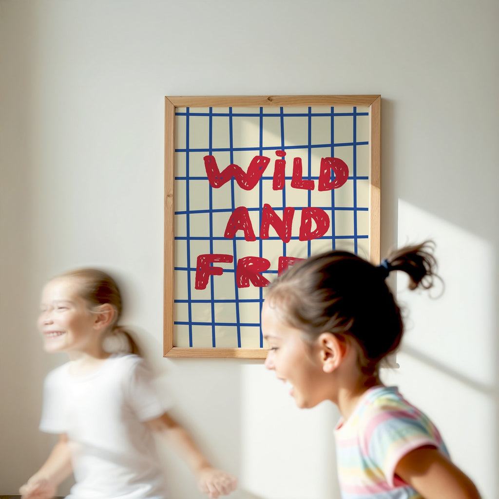 Kids - Affiche Wild & Free - Multi
