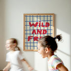 Kids - Affiche Wild & Free - Multi