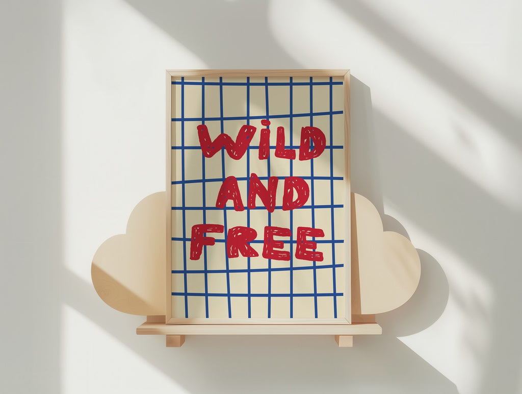 Kids - Affiche Wild & Free - Multi