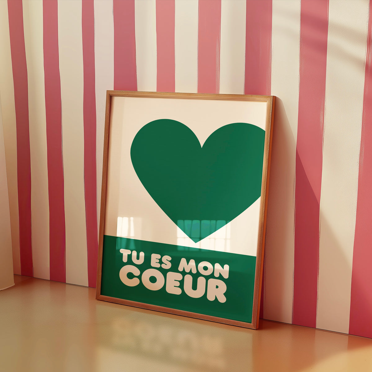Kids Tu Es Mon Coeur - Vert